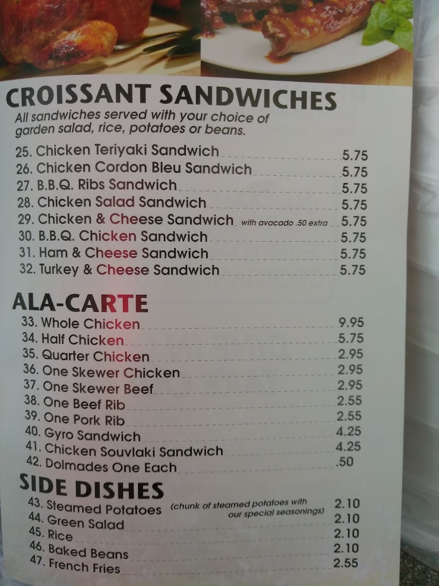 Menu Chicken Express West Valley-5